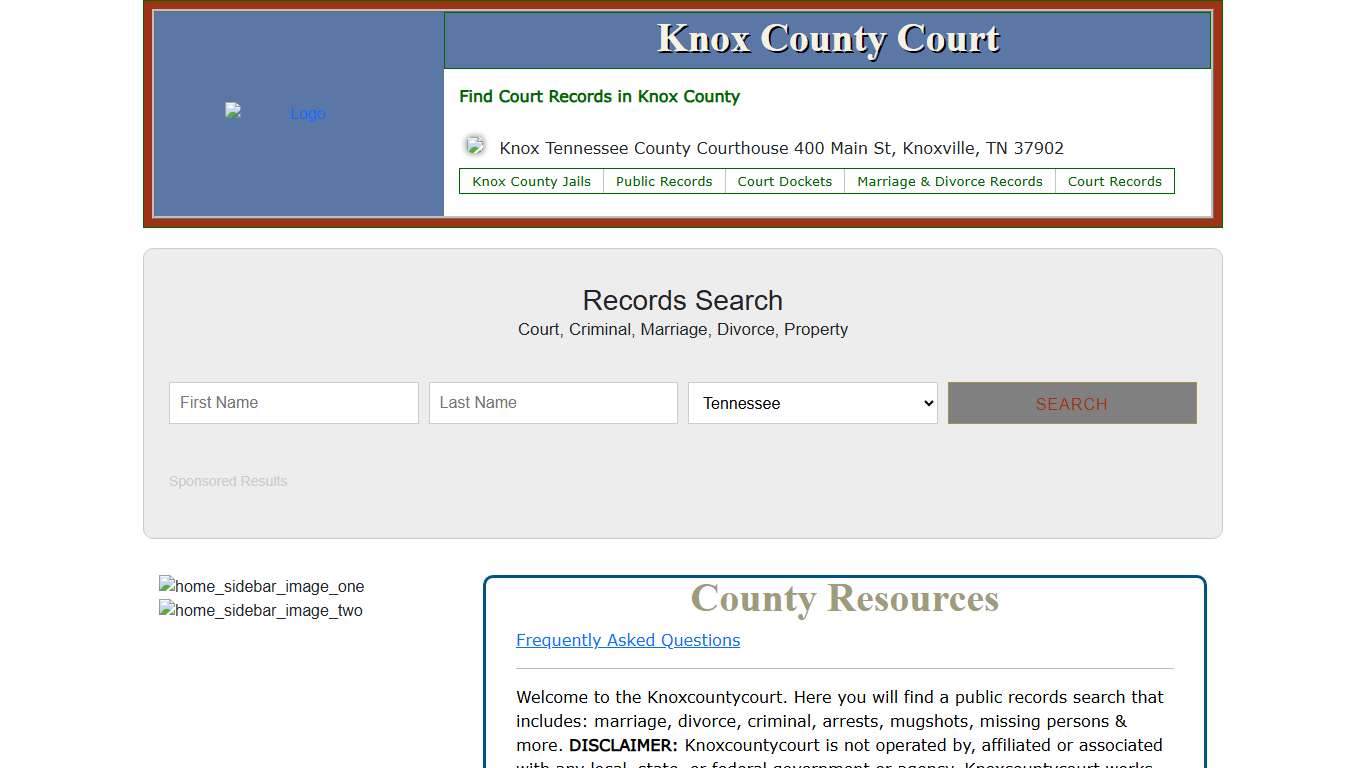 Knox TN County Court Public Records Search